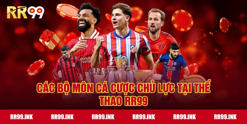 Các bộ môn cá cược chủ lực tại Thể Thao RR99